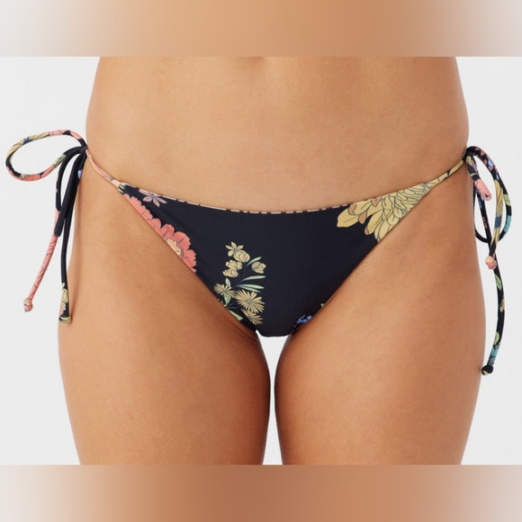 ☀️O'NEILL DREA ANIMAL KALI FLORAL MARACAS REVO TIE SIDE BOTTOMS SIZE XL - Picture 2 of 12
